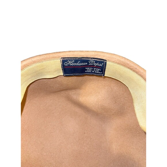 KANGOL Men’s 504 Wool Flat Cap Camel Size S/M VINTAGE VGC - Picture 5 of 10